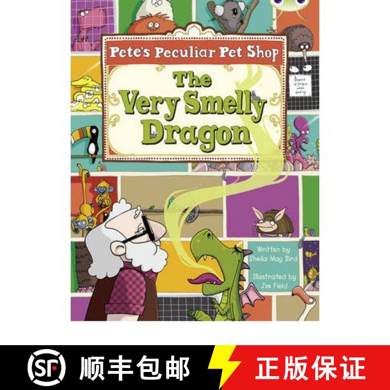 【3-4周达】Bug Club Gold A/2B Pete's Peculiar Pet Shop: The Very Smelly Dragon 6-pack: - Bug Club Gol... [9780433018216]