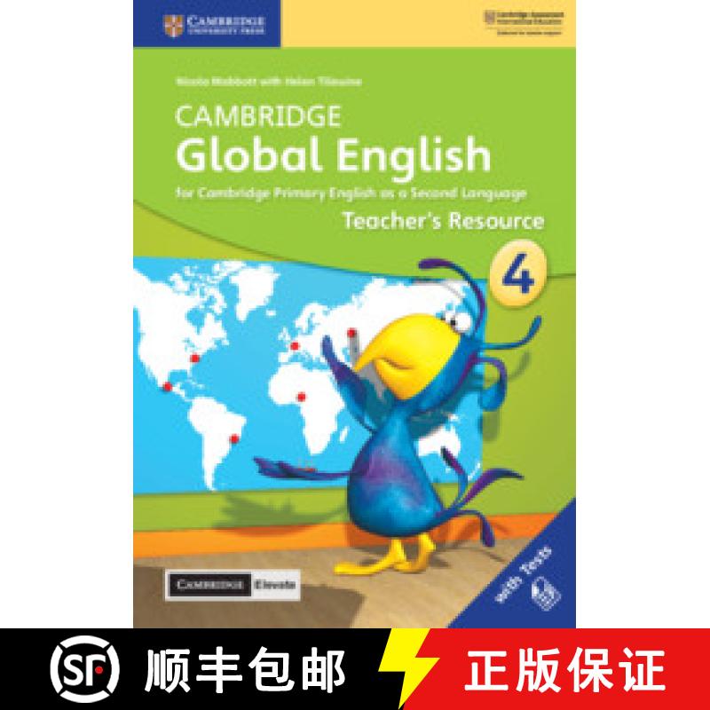 【3-4周达】Cambridge Global English Stage 4 Teacher's Resource with Cambridge Elevate: for Cambridge ... [9781108610544]