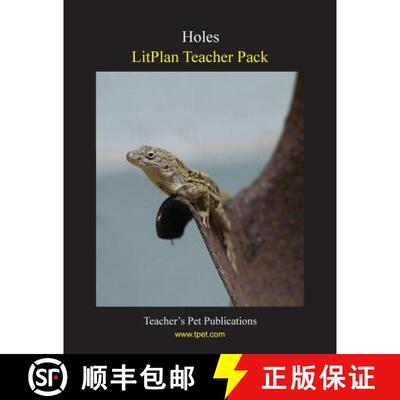 【3-4周达】Litplan Teacher Pack: Holes [9781602491830]