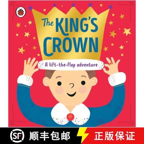 【3-4周达】The King's Crown : A lift-the-flap, search-and-find adventure [9780241647394]