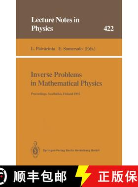 【3-4周达】Inverse Problems in Mathematical Physics : Proceedings of The Lapland Conference on Invers... [9783662139288]