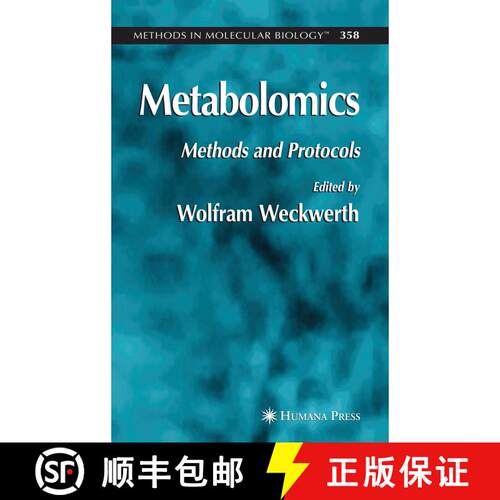 【3-4周达】Metabolomics : Methods and Protocols (Softcover reprint of hardcover 1st ed. 2007) [9781617376436]