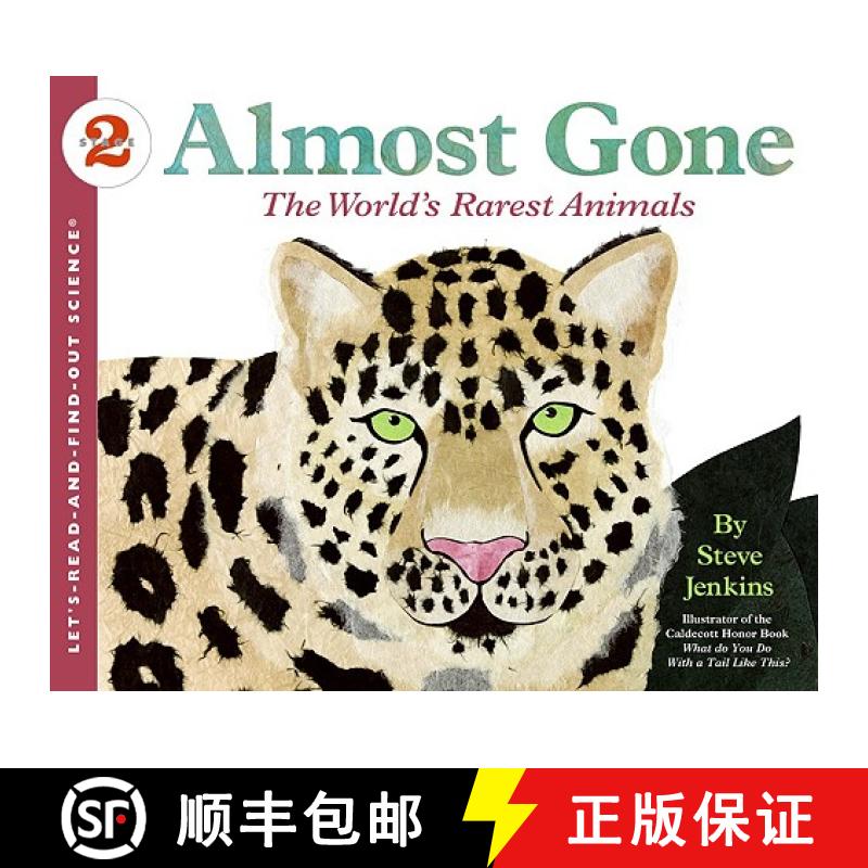 【3-4周达】Almost Gone: The World's Rarest Animals [9780060536008]