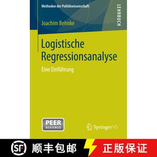 【3-4周达】Logistische Regressionsanalyse : Eine Einführung [9783658050818]