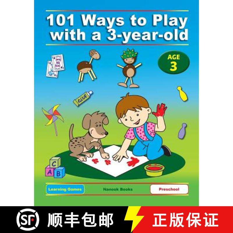 预订 101 Ways to Play with a 3-year-old (British version): Educational Fun for Toddlers and Parents [9781623210960]