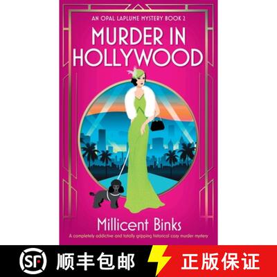 【3-4周达】Murder in Hollywood: A completely addictive and totally gripping historical cozy murder my... [9781836189169]