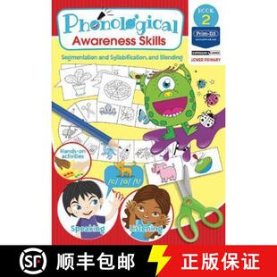 【3-4周达】Phonological Awareness Skills Book 2: Segmentation and Syllabification, and Blending [9781846547362]