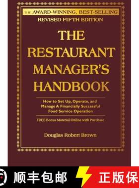 预订 The Restaurant Manager's Handbook: How to Set Up, Operate, and Manage a Financially Successful F... [9781620232637]