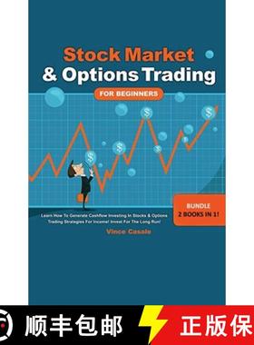 【3-4周达】Stock Market & Options Trading For Beginners ! Bundle! 2 Books in 1! [9781617045073]
