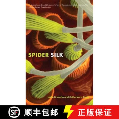 【3-4周达】Spider Silk – Evolution and 400 Million Years of Spinning, Waiting, Snagging and Mating [9780300181463]