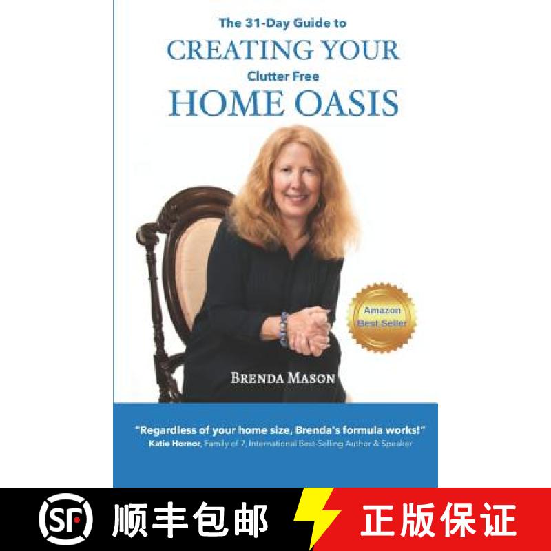 【3-4周达】The 31-Day Guide to Creating Your Clutter Free Home Oasis [9780578489599]