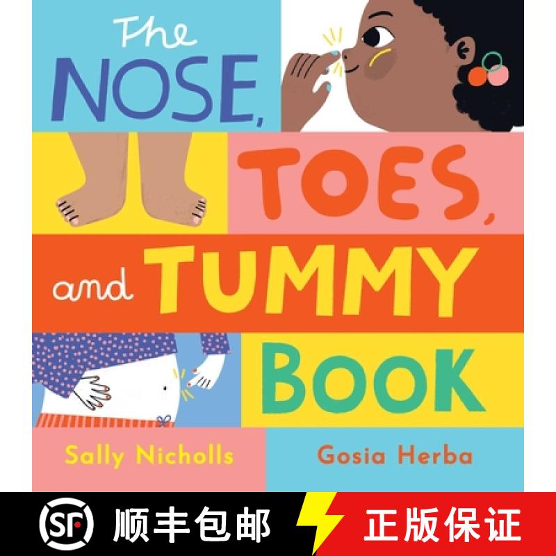 【3-4周达】The Nose, Toes, and Tummy Book [9781499815412]