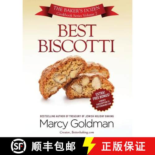 【3-4周达】Best Biscotti: The Baker's Dozen Cookbook Series [9781927936252]