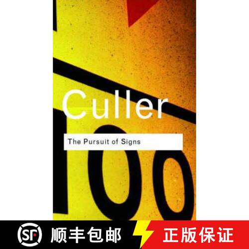 【3-4周达】精装 The Pursuit of Signs [9780415255363]