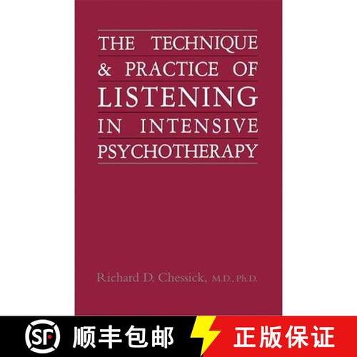 【3-4周达】Technique and Practice of Listening in Intensive Psychotherapy [9780876683002]
