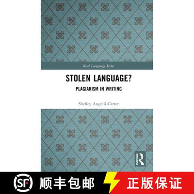 【3-4周达】精装 Stolen Language?: Plagiarism in Writing [9781138160767]