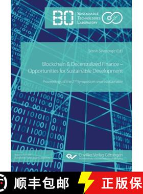 【3-4周达】Blockchain & Decentralized Finance - Opportunities for Sustainable Development: Proceeding... [9783736976092]