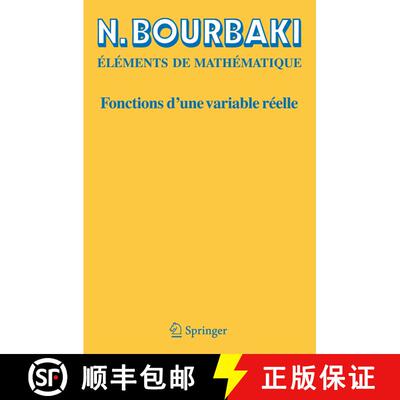 【3-4周达】Fonctions d'une variable réelle : Théorie élémentaire [9783540340362]