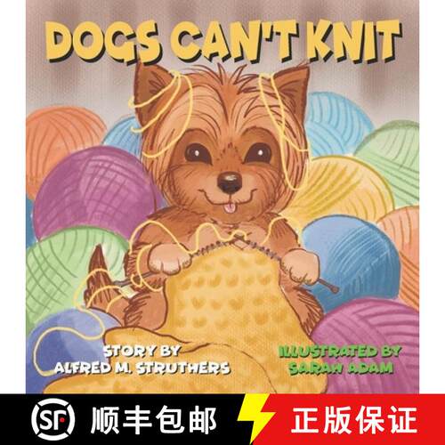 【3-4周达】Dogs Can't Knit [9798991394130]