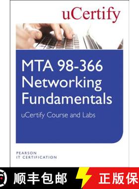 【3-4周达】Mta 98-366: Networking Fundamentals Ucertify Course and Labs [9780789758316]