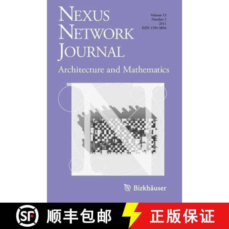 【3-4周达】Nexus Network Journal 13,2 : Architecture and Mathematics [9783034801706]