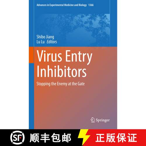 【3-4周达】精装 Virus Entry Inhibitors: Stopping the Enemy at the Gate (1st ed. 2022) [9789811687013]