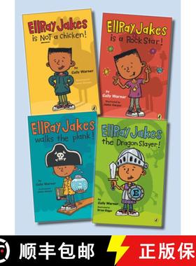 【3-4周达】EllRay Jakes: 4-Book Set [9780593352366]