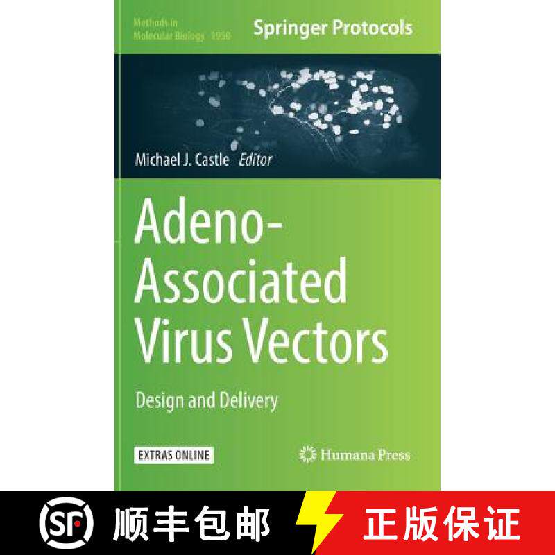 【3-4周达】Adeno-Associated Virus Vectors : Design and Delivery [9781493991389]