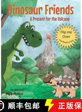 【3-4周达】Dinosaur Friends: 2 books in 1: A Present for the Volcano and Saving Conifer's Eggs [9781954519442]