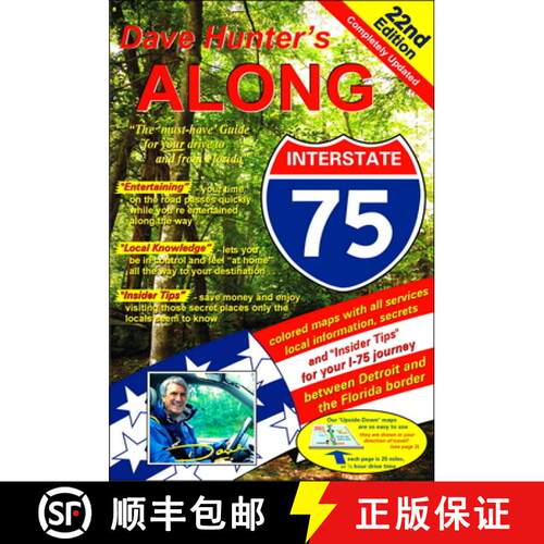 预订 Along Interstate-75, 22nd Edition: The Must Have Guide for Your Drive to and from Florida Volume 22 [9781896819822]