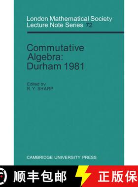 【3-4周达】Commutative Algebra: Durham 1981 - Commutative Algebra: Durham 1981 [9780521271257]