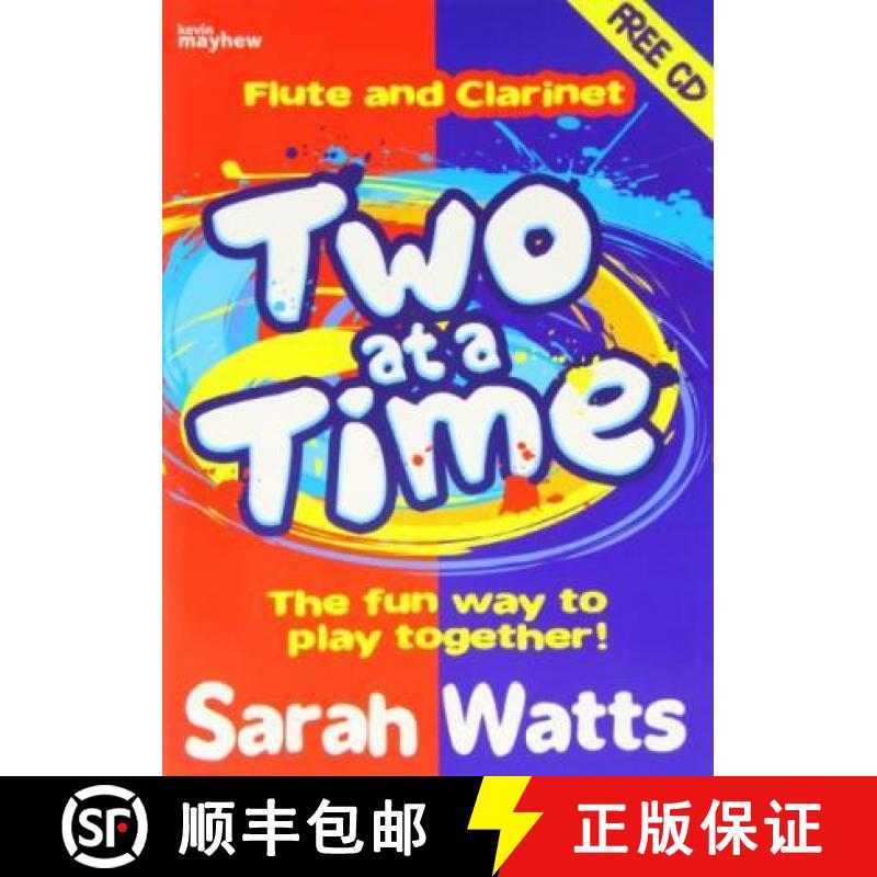 【2-3周达】Two at a Time Flute & Clarinet - Students Book: The Fun Way to Play Together! [9781848672949]