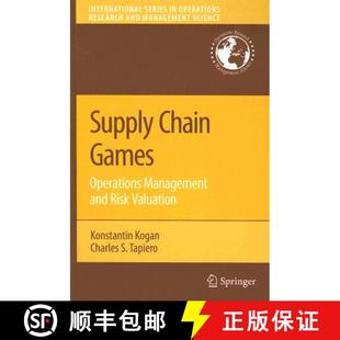 Risk 9780387727752 Supply Operations Management Games 4周达 Chain Valuation and
