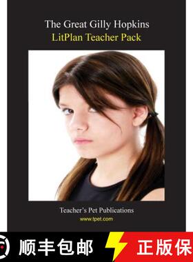 预订 Litplan Teacher Pack: The Great Gilly Hopkins [9781602491762]