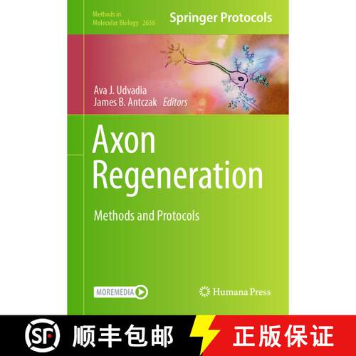 【3-4周达】精装 Axon Regeneration : Methods and Protocols [9781071630112]