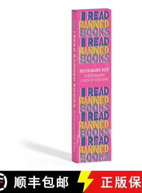 【3-4周达】I Read Banned Books Bookmark Box [9781423665861]
