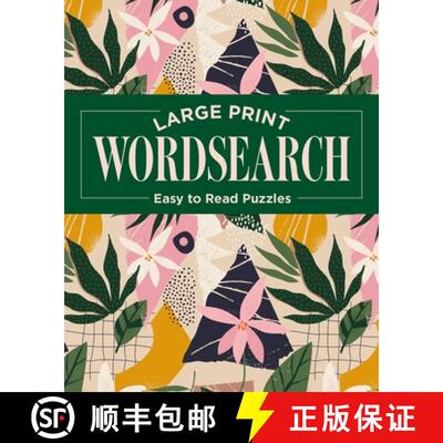 【3-4周达】Large Print Wordsearch: Easy to Read Puzzles [9781398820111]