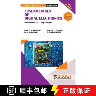 【3-4周达】FUNDAMENTALS OF DIGITAL ELECTRONICS (2 Credits) Electronic Science : Paper-I [9789389686326]
