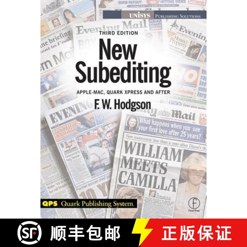 【3-4周达】New Subediting: Apple-Mac, QuarkXPress and After [9780240515342]