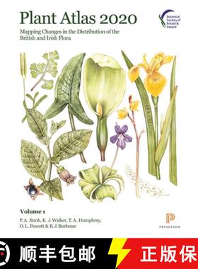 【3-4周达】Plant Atlas 2020 – Mapping Changes in the Distribution of the British and Irish Flora [9780691247595]