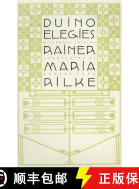 【3-4周达】Duino Elegies: A Bilingual Edition [9780865476073]