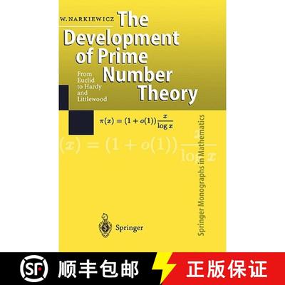 【3-4周达】The Development of Prime Number Theory : From Euclid to Hardy and Littlewood [9783540662891]