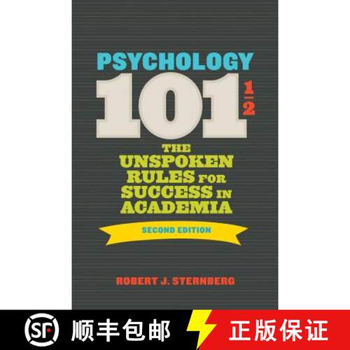 【3-4周达】Psychology 1011/2: The Unspoken Rules for Success in Academia [9781433822490]