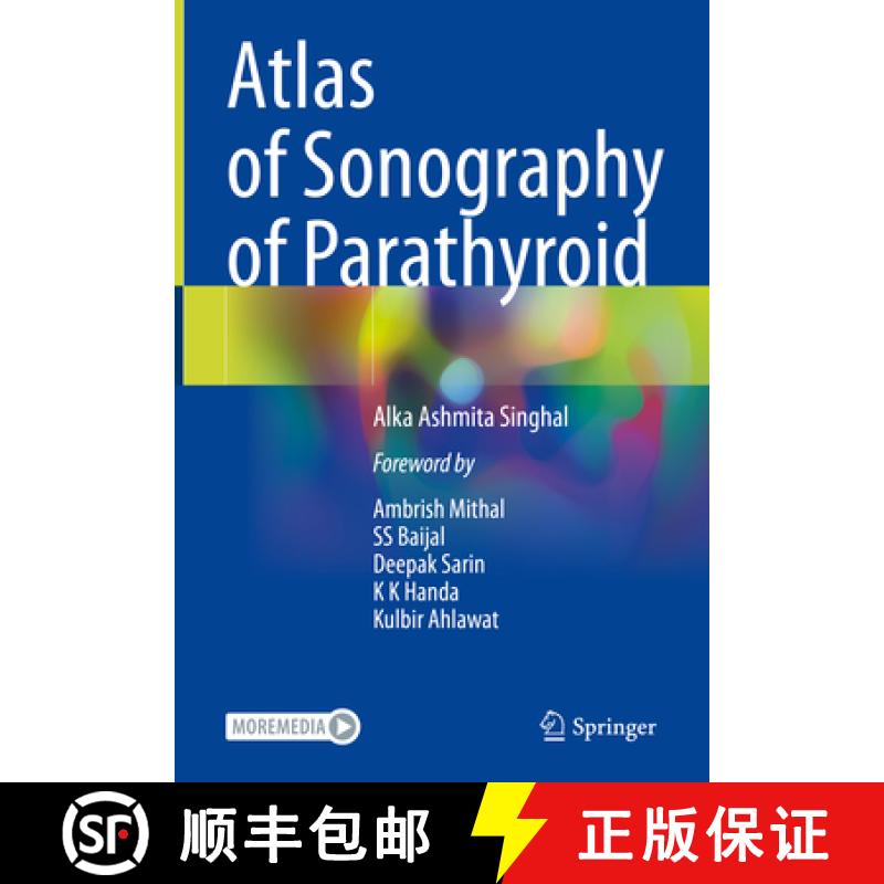 【3-4周达】Atlas of Sonography of Parathyroid [9789811979187]