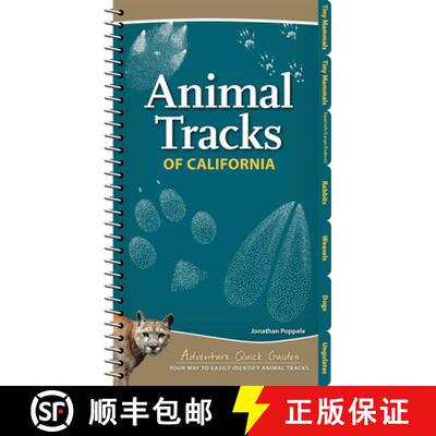 【3-4周达】Animal Tracks of California : Your Way to Easily Identify Animal Tracks [9781591937401]