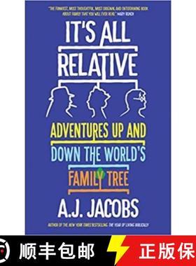 【3-4周达】It's All Relative: Adventures Up and Down the World’s Family Tree [9781786073754]