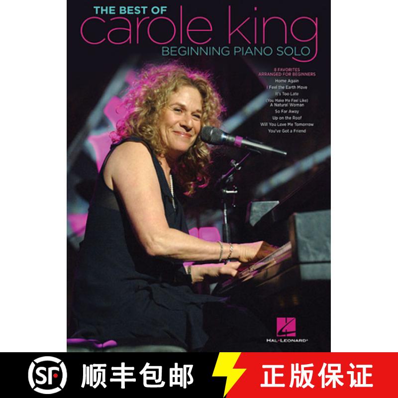 【3-4周达】Carole King: The Best of - Beginning Piano Solo [9781480338739]