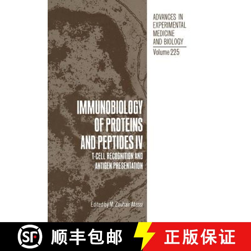 【3-4周达】Immunobiology of Proteins and Peptides IV : T-Cell Recognition and Antigen Presentation [9781468454444]