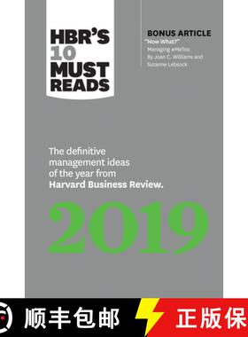 【3-4周达】HBR's 10 Must Reads 2019: The Definitive Management Ideas of the Year from Harvard Busines... [9781633696426]