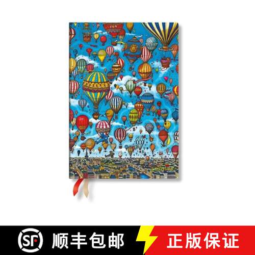 【3-4周达】2027 Balloon Festival MIDI Horizontal Softcover 18-Month Weekly Planner, 224pg, 80gsm by P... [9780349716848]